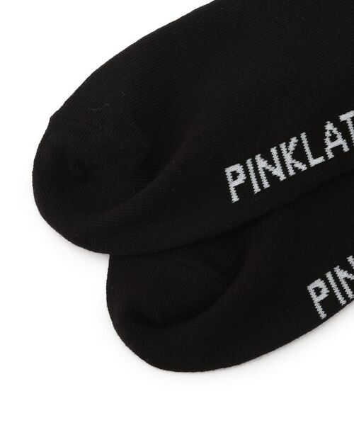PINK-latte / ピンク ラテ ソックス | 2本ラインくるぶしハートニーハイソックス | 詳細2