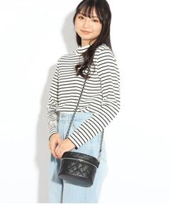 PINK-latte / ピンク ラテ ショルダーバッグ | 【ニコラ掲載アイテム】チェーンキルティングショルダーバッグ