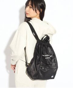 PINK-latte / ピンク ラテ リュック・バックパック | ポケット付巾着リュック