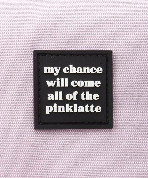 PINK-latte / ピンク ラテ リュック・バックパック | 【容量約20L】ロゴワッペンかぶせリュック | 詳細13