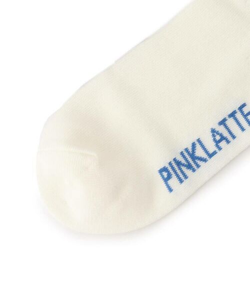 PINK-latte / ピンク ラテ ソックス | ラインロゴクルー丈ソックス | 詳細2