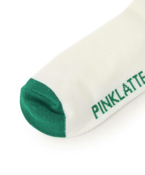 PINK-latte / ピンク ラテ ソックス | 30cm丈ラインリブソックス | 詳細2