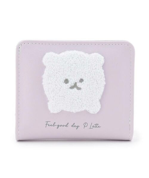 PINK-latte / ピンク ラテ 財布・コインケース・マネークリップ | もこもこ犬モチーフミニ財布 | 詳細1