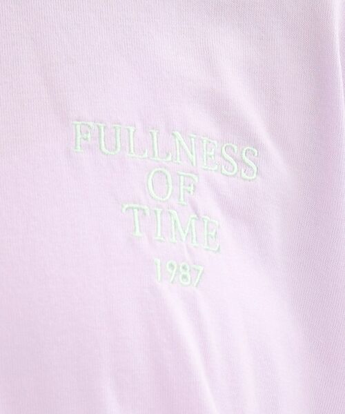 PINK-latte / ピンク ラテ カットソー | 七分袖配色パイピングTシャツ | 詳細26