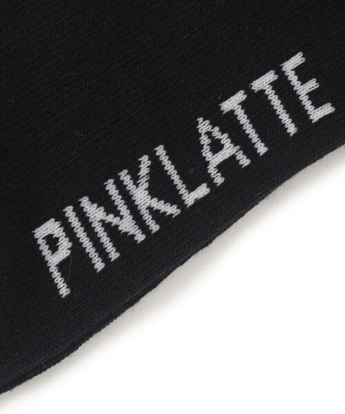 PINK-latte / ピンク ラテ ソックス | 履き口ロゴくるぶし丈ソックス | 詳細5