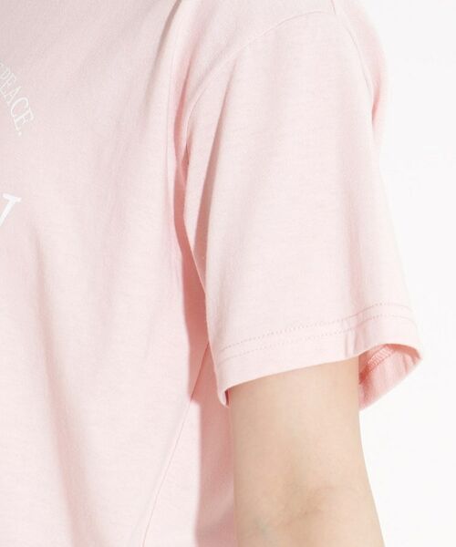 PINK-latte / ピンク ラテ Tシャツ | 【130cm/165サイズありcm/プチプラアイテム】ガーリーロゴTシャツ | 詳細5
