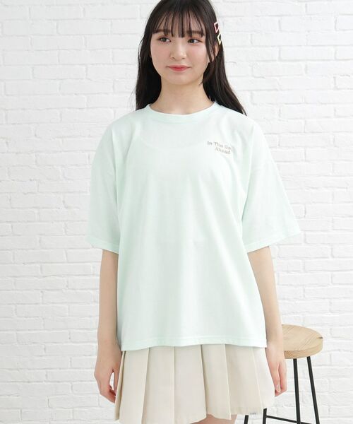 PINK-latte / ピンク ラテ Tシャツ | 【130cmサイズあり】バッククマちゃんTシャツ | 詳細1