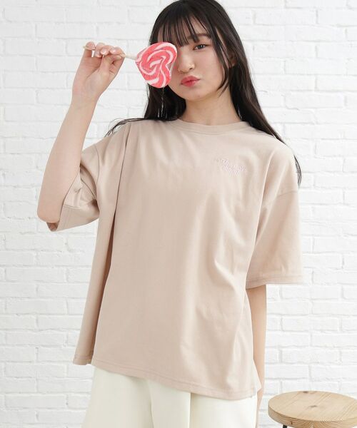 PINK-latte / ピンク ラテ Tシャツ | 【130cmサイズあり】バッククマちゃんTシャツ | 詳細16