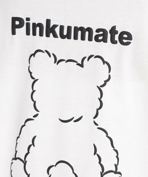 PINK-latte / ピンク ラテ Tシャツ | 【130cmサイズあり】バッククマちゃんTシャツ | 詳細8
