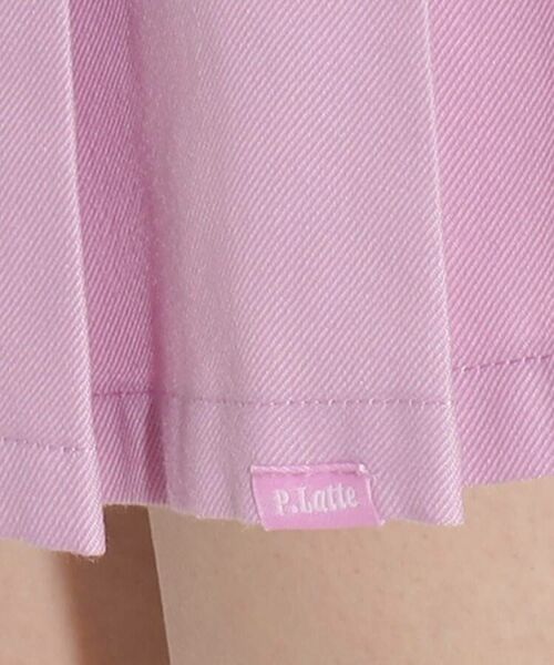 PINK-latte / ピンク ラテ ミニ・ひざ丈スカート | 【130cmサイズあり】カラーポリプリーツスカート | 詳細24