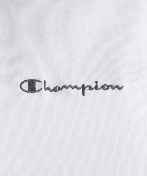 PINK-latte / ピンク ラテ Tシャツ | 【Champion/チャンピオン】コラボ リンガーチュニックTシャツ | 詳細19