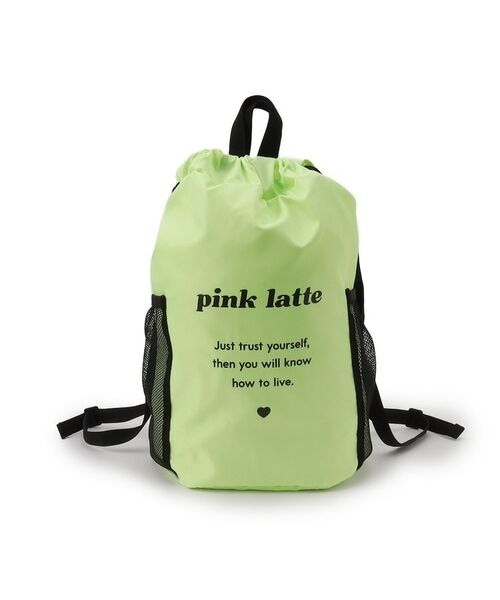PINK-latte / ピンク ラテ リュック・バックパック | サイドメッシュポケットナップ | 詳細1