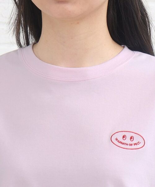 PINK-latte / ピンク ラテ Tシャツ | 【接触冷感機能付き】バックイラストプリントBIGT | 詳細4