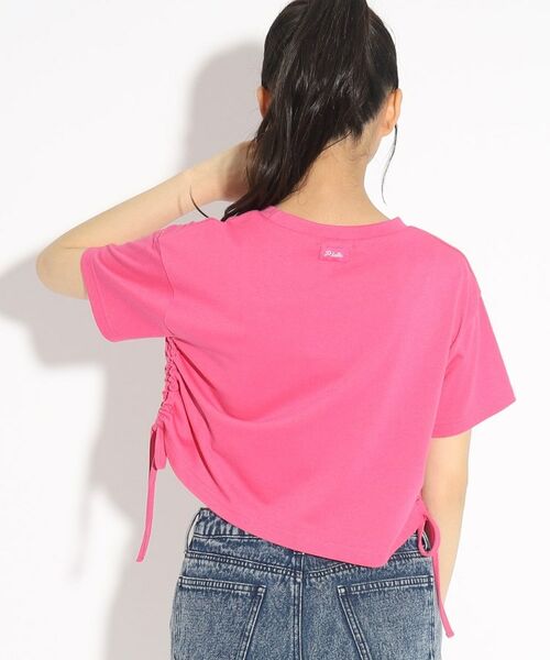 PINK-latte / ピンク ラテ カットソー | 裾シャーリングTシャツ | 詳細18