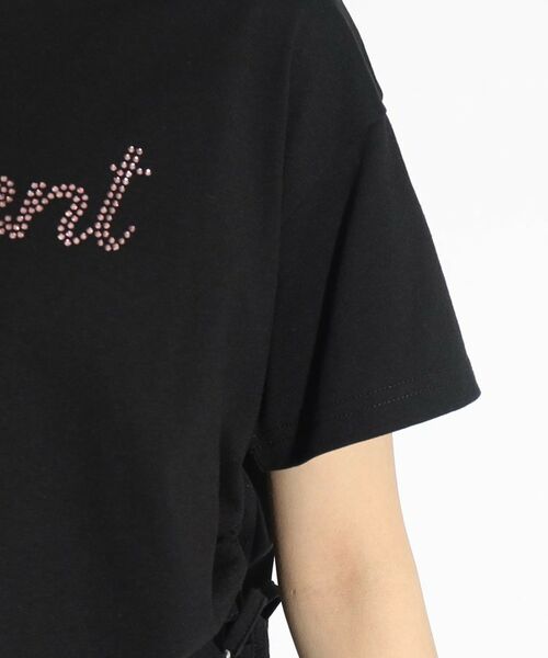セール】 裾シャーリングTシャツ （カットソー）｜PINK-latte / ピンク