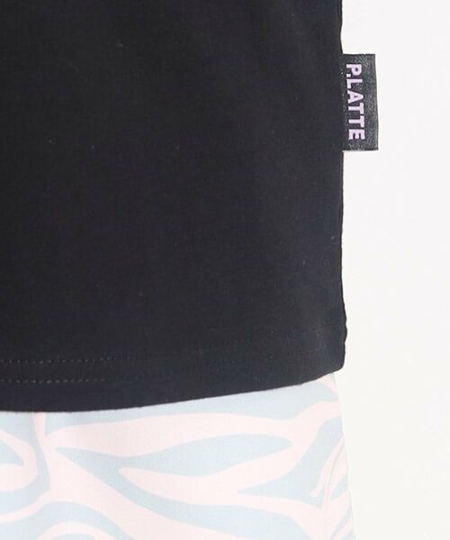 PINK-latte / ピンク ラテ Tシャツ | 【綿100%/130cmあり】刺繍ロゴTシャツ | 詳細6