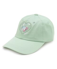 ハートビニール×モチーフ入りCAP