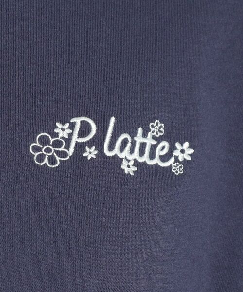 PINK-latte / ピンク ラテ Tシャツ | 【PINK－latte×champion／コラボ／綿100％】バックビッグロゴロンT | 詳細6