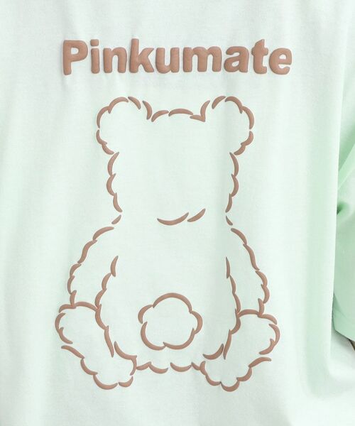 PINK-latte / ピンク ラテ Tシャツ | ラテクマT | 詳細15