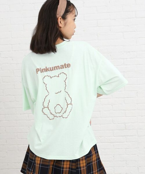 PINK-latte / ピンク ラテ Tシャツ | ラテクマT | 詳細16
