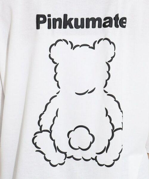 PINK-latte / ピンク ラテ Tシャツ | ラテクマT | 詳細8
