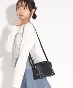 PINK-latte / ピンク ラテ ショルダーバッグ | スタッズ付きショルダーバッグ