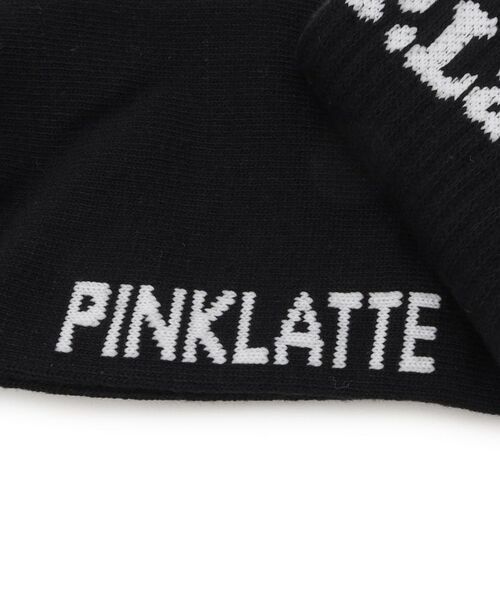 PINK-latte / ピンク ラテ ソックス | リブロゴラインショート丈ソックス | 詳細7