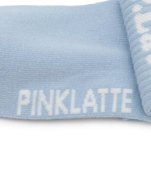 PINK-latte / ピンク ラテ ソックス | リブロゴラインショート丈ソックス | 詳細8