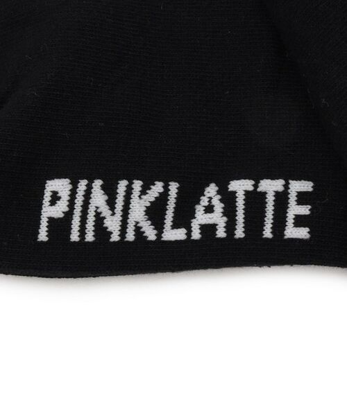 PINK-latte / ピンク ラテ ソックス | 刺繍入りカラークルーショート丈ソックス | 詳細6