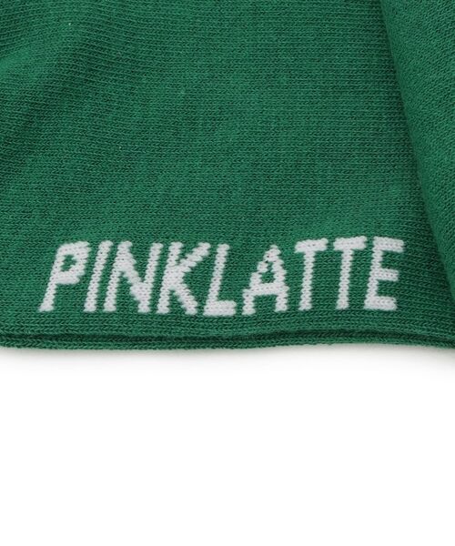PINK-latte / ピンク ラテ ソックス | 刺繍入りカラークルーショート丈ソックス | 詳細7