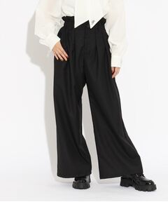PINK-latte / ピンク ラテ パンツ | 【SETUP可能】2タックワイドパンツ