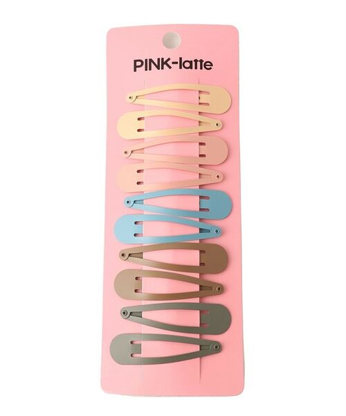 PINK-latte / ピンク ラテ ヘアアクセサリー | スリーピン10本セット | 詳細1