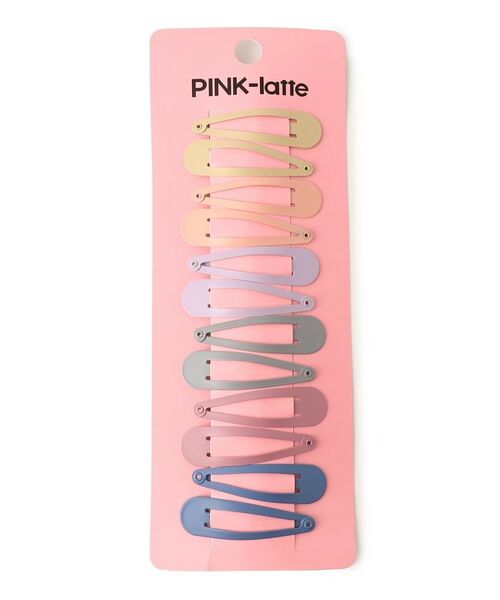 PINK-latte / ピンク ラテ ヘアアクセサリー | スリーピン12本セット | 詳細1