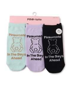 クマロゴくるぶし丈3Pセット