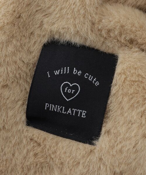PINK-latte / ピンク ラテ マフラー・ショール・スヌード・ストール | クマ耳フードティペット | 詳細5