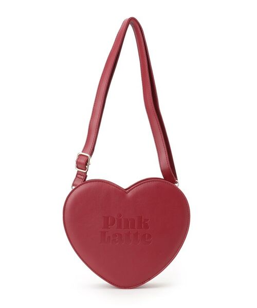 PINK-latte / ピンク ラテ ショルダーバッグ | ハート型ショルダー | 詳細1