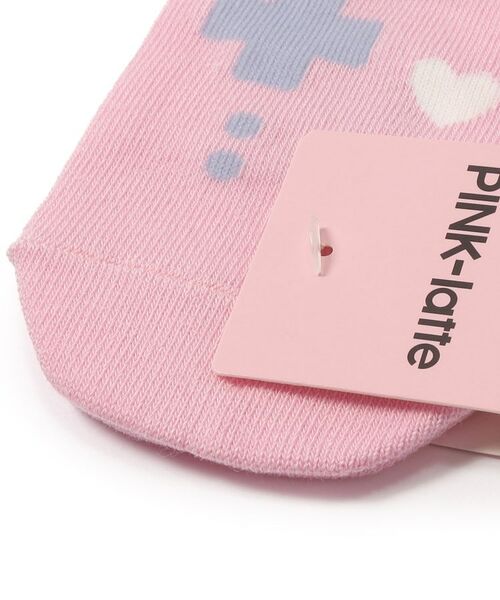 PINK-latte / ピンク ラテ ソックス | ゲーム柄くるぶし丈ソックス | 詳細4