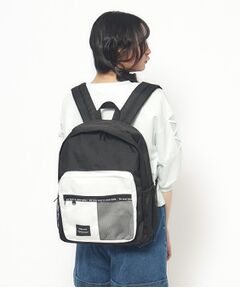 【容量約23L】ハーフメッシュリュック