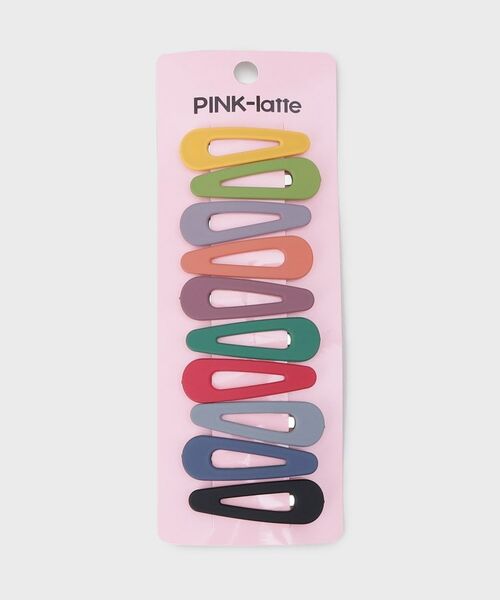 PINK-latte / ピンク ラテ ヘアアクセサリー | スリーピン10本セット | 詳細1