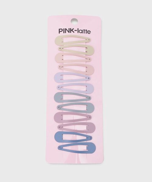 PINK-latte / ピンク ラテ ヘアアクセサリー | スリーピン12本セット | 詳細1