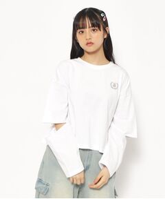 エルボーカットTシャツ