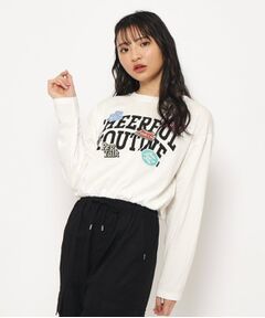 【大人気】カレッジワッペン ロングTシャツ