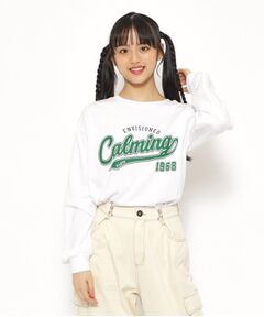 【130cmあり】カレッジロゴロングTシャツ