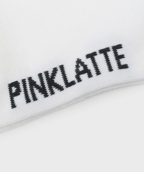 PINK-latte / ピンク ラテ ソックス | 履き口ロゴショート丈ソックス | 詳細5
