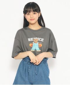 【ニコラ4月号掲載】スケボーベアTシャツ