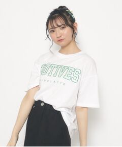 サテンアップリケアソートTシャツ