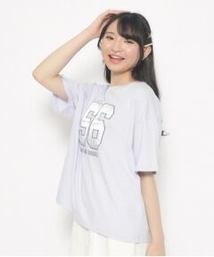 サテンアップリケアソートTシャツ