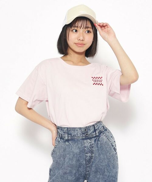PINK-latte / ピンク ラテ Tシャツ | 【接触冷感機能付き】チェリーTシャツ | 詳細9