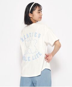 【接触冷感機能付き】クマちゃんプリントTシャツ