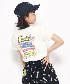 リンガー配色コンパクトTシャツ